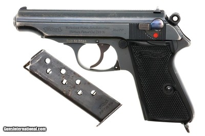 Rare Walther PP Pistol, WWII, Danish Police Contract, 187708 P, FB01663