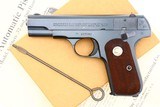 Colt M1908 Hammerless, Box & Docs, 137383, FB01688 - 13 of 15