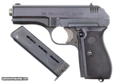 Beautiful CZ 27 Pistol, WWII German Military, 449922, FB01503