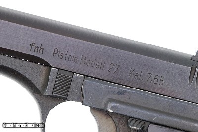 Beautiful CZ 27 Pistol, WWII German Military, 449922, FB01503 - Image 3 of 8