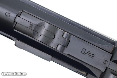 Scarce German Military G-Date Mauser Luger, Made in 1935, 3614f, FB01674