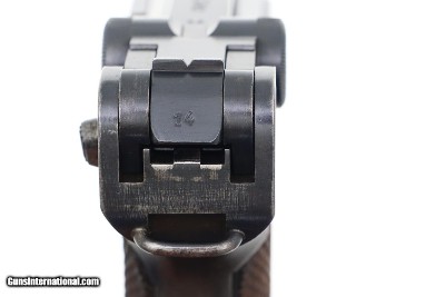 Scarce German Military G-Date Mauser Luger, Made in 1935, 3614f, FB01674 - Image 15 of 19
