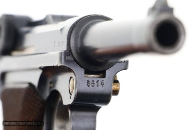 Scarce German Military G-Date Mauser Luger, Made in 1935, 3614f, FB01674 - Image 11 of 19