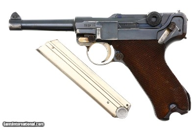 Scarce German Military G-Date Mauser Luger, Made in 1935, 3614f, FB01674 - Image 2 of 19