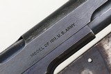 High Condition U.S. Military Colt 1911, WWI, (Made 1918), 230345, FB01631 - 4 of 11