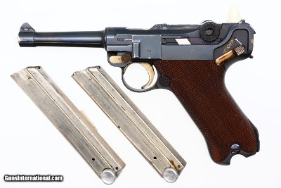 Super Desirable Krieghoff, S Code Luger, 607, FB01219 - Image 2 of 21