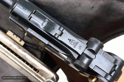 Super Desirable Krieghoff, S Code Luger, 607, FB01219 - Image 11 of 21