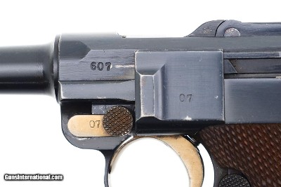Super Desirable Krieghoff, S Code Luger, 607, FB01219 - Image 5 of 21