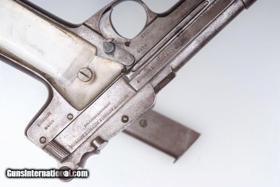 Chinese Warlord Pistol, Bayonet Lug, Stock Slot, 12345678, FB01961 - Image 9 of 11