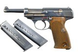 Walther AP Experimental German Military Pistol, Documented, #45, FB01963