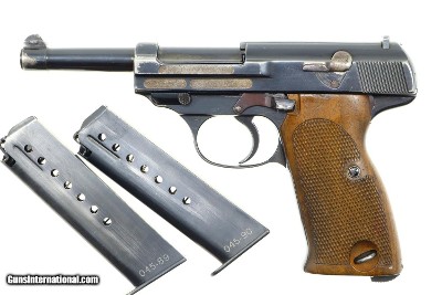 Walther AP Experimental German Military Pistol, Documented, #45, FB01963