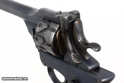 Rare Webley-Fosbery 1902 .38 ACP Semi-Auto Revolver, 98%+, 1299, FB1958 - Image 15 of 20