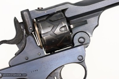 Rare Webley-Fosbery 1902 .38 ACP Semi-Auto Revolver, 98%+, 1299, FB1958 - Image 4 of 20
