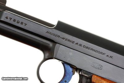 Stunning, Original Mauser 1914 Pistol, Rig, 478987, FB00330 - Image 3 of 16