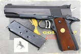 Gorgeous Colt National Match Gold Cup Pistol, Boxed, 28612NM, FB01712 - 1 of 10