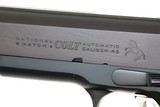 Gorgeous Colt National Match Gold Cup Pistol, Boxed, 28612NM, FB01712 - 3 of 10