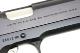 Gorgeous Colt National Match Gold Cup Pistol, Boxed, 28612NM, FB01712 - 4 of 10