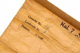 Mauser, Brazilian 1935 Rifle, Matching Bayonet & Test Target, 46, FB01786 - 14 of 17