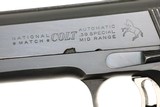 Colt National Match Pistol, Original Box, Extra Mag, 1818-MR, FB01690 - 3 of 12