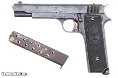 Large Spanish Royal 12-Shot Pistol, Rare External Hammer, 53700, FB00302