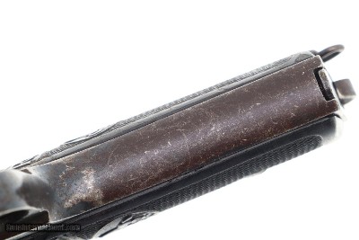 Large Spanish Royal 12-Shot Pistol, Rare External Hammer, 53700, FB00302 - Image 8 of 11