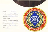 SIG P210-6, Swiss Pistol, 9 Para, Blue Box, Test Target, P60808 Z, FB01016 - 10 of 10
