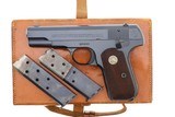 Colt 1908 Hammerless Pistol, Leather box, 128899, FB01548 - 3 of 16