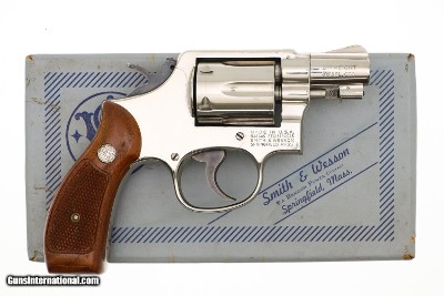 S&W Airweight Model 12-3 Nickeled Revolver, 4D19730, FB01546 - Image 2 of 14