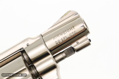 S&W Airweight Model 12-3 Nickeled Revolver, 4D19730, FB01546 - Image 6 of 14