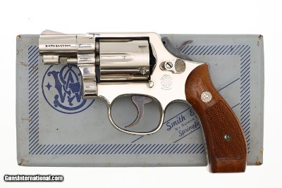 S&W Airweight M12-3 Nickeled Revolver, 4D19730, FB01546