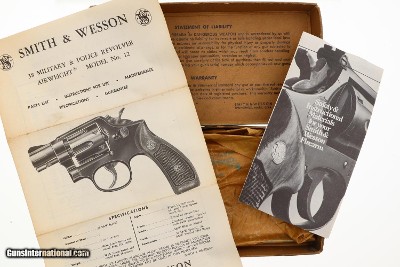 S&W Airweight Model 12-3 Nickeled Revolver, 4D19730, FB01546 - Image 13 of 14