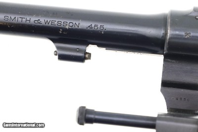 S&W Mark II Revolver, Hand Ejector, WWI, .455 Webley, 44728, FB01526 - Image 6 of 17