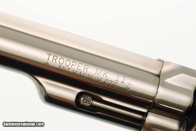 Colt Trooper MK III Revolver, Chrome, .357 Mag, BOX, J89181, FB01532 - Image 6 of 18