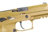 As New SIG SAUER M18 Pistol, U.S. Military Overrun, TC481173, FB00673 - 5 of 10