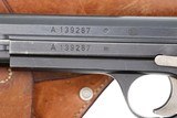 SIG P49 Pistol, Swiss Military, 3rd Variation Rig, A139287, FB00030 - 3 of 15