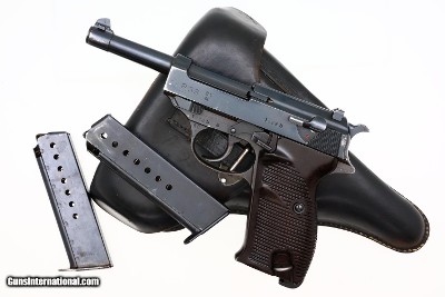 Walther P38, AC 40 Pistol, WWII, RIG with Matching Mag, 7968b, FB01635 - Image 2 of 16