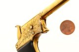 Remington No 1 Vest Pocket Pistol, Gold Engraved, Antique, 9163, O-137 - 6 of 8