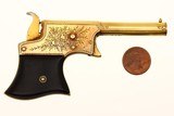 Remington No 1 Vest Pocket Pistol, Gold Engraved, Antique, 9163, O-137 - 2 of 8