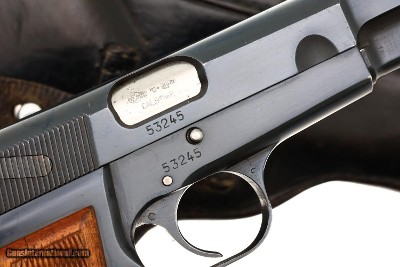 FN High Power Pistol, West German Police, Rig, 53245, FB01982 - Image 3 of 14