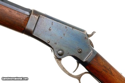 Marlin 1881 Lever Action Rifle, Factory Letter, ANTIQUE, 6204, O-216 - Image 4 of 22