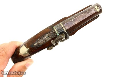 Classic Henry Derringer Percussion Pistol, ANTIQUE!, NSN, O-148 - Image 3 of 10