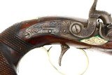 Classic Henry Derringer Percussion Pistol, ANTIQUE!, NSN, O-148 - 6 of 10