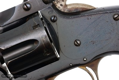 S&W New Model 3 Target Revolver, British Proofed, ANTIQUE!, 34006, O-204 - Image 6 of 16
