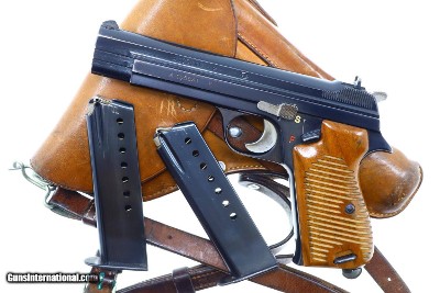 Swiss SIG, Military P49, Early High Polish, Complete Rig, A105641, I-1114