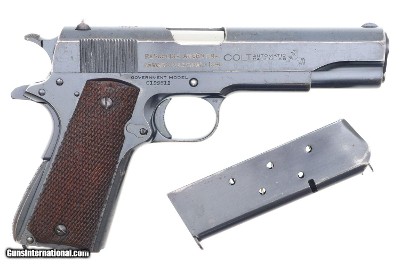 Colt 1911A1, Prewar Commercial, Argentine Navy, C199511, FB01349 - Image 2 of 15
