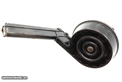 Bing Nurnberg, Artillery Luger Type 2 Snail Drum Magazine, X-541
