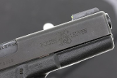 Glock 17 Gen 2 Police Pistol, Belgian Police of Leuven, CFB226, FB02089 - Image 3 of 12