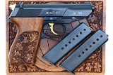 Walther P5 100 Year Commemorative Pistol, Gold Inlaid, 199, FB02060 - 1 of 15