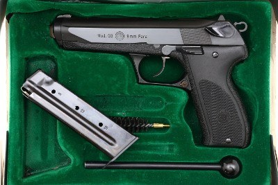 Steyr GB Pistol, Boxed, Made 1982, P04366, FB02076