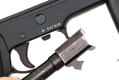 SIG SAUER P225 Pistol, Swiss Thurgau Police, M547828, FB02052 - Image 9 of 10